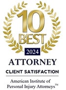 10 Best 2024 Attorney - Client Satisfaction - American Institute of Personal Injury Attorney