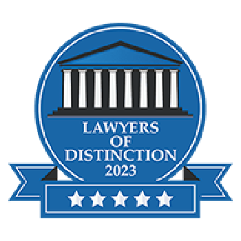 Lawyers of Distinction 2023 Badge